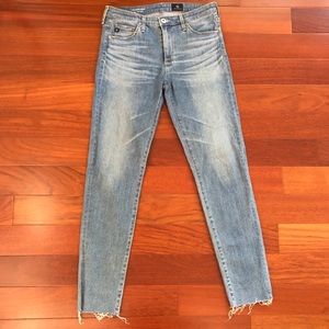 AG Adriano Goldschmied Stevie slim straight ankle size 27q